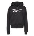 Sportjacka, Dam Reebok Training Essentials Vector Full-Zip Svart