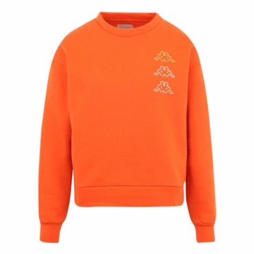 Tröja utan huva Unisex Kappa Kifoli Mörk Orange