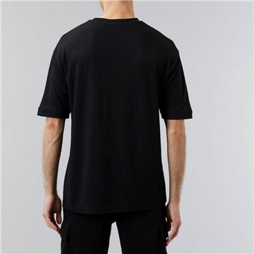 T-shirt med kortärm MESH TEE LOSLAK BLKTRP New Era 60284737 Svart