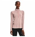 T-shirt med kortärm Dam Under Armour  Tech 1/2 Zip Rosa