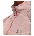 T-shirt med kortärm Dam Under Armour  Tech 1/2 Zip Rosa