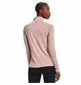 T-shirt med kortärm Dam Under Armour  Tech 1/2 Zip Rosa