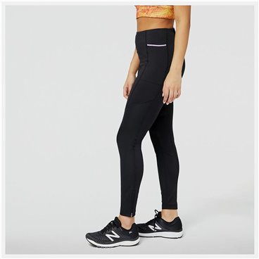 Sport-leggings, Dam New Balance Impact Run AT Heat Tight Svart