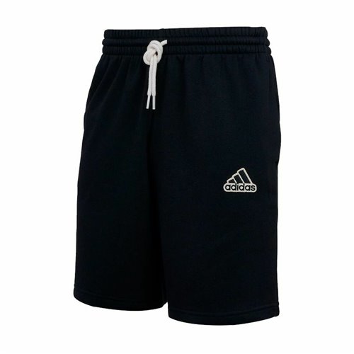 Sportshorts för män Adidas French Terry Svart