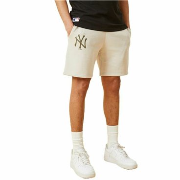 Sportshorts för män New Era MLB Seasonal Team New York Beige