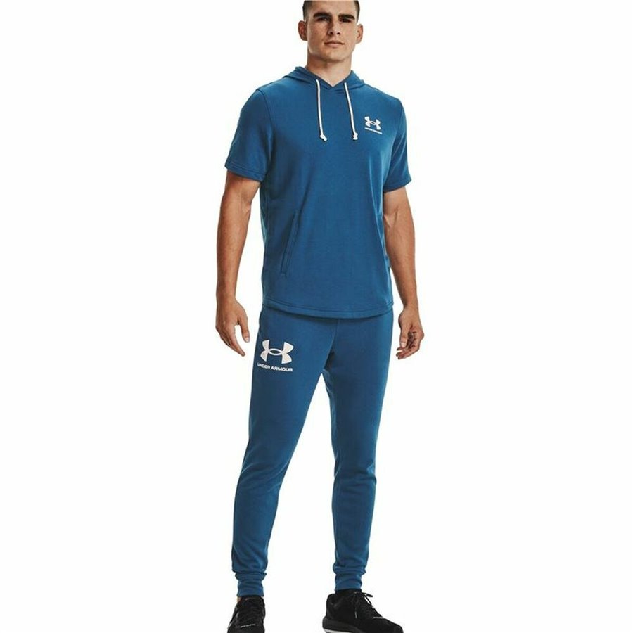 Byxor för vuxna Under Armour  Rival Terry Blå Män