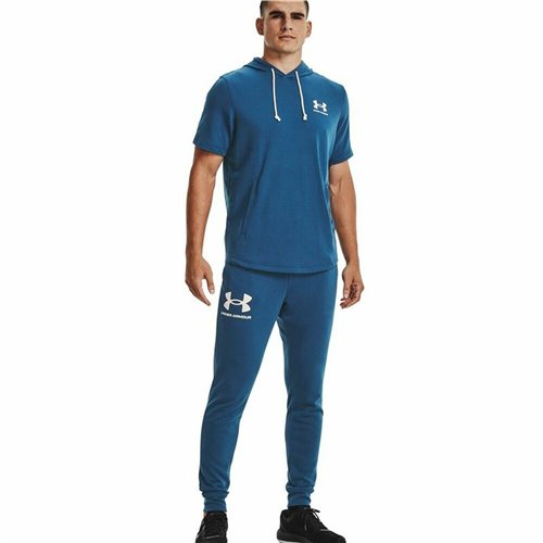 Byxor för vuxna Under Armour  Rival Terry Blå Män