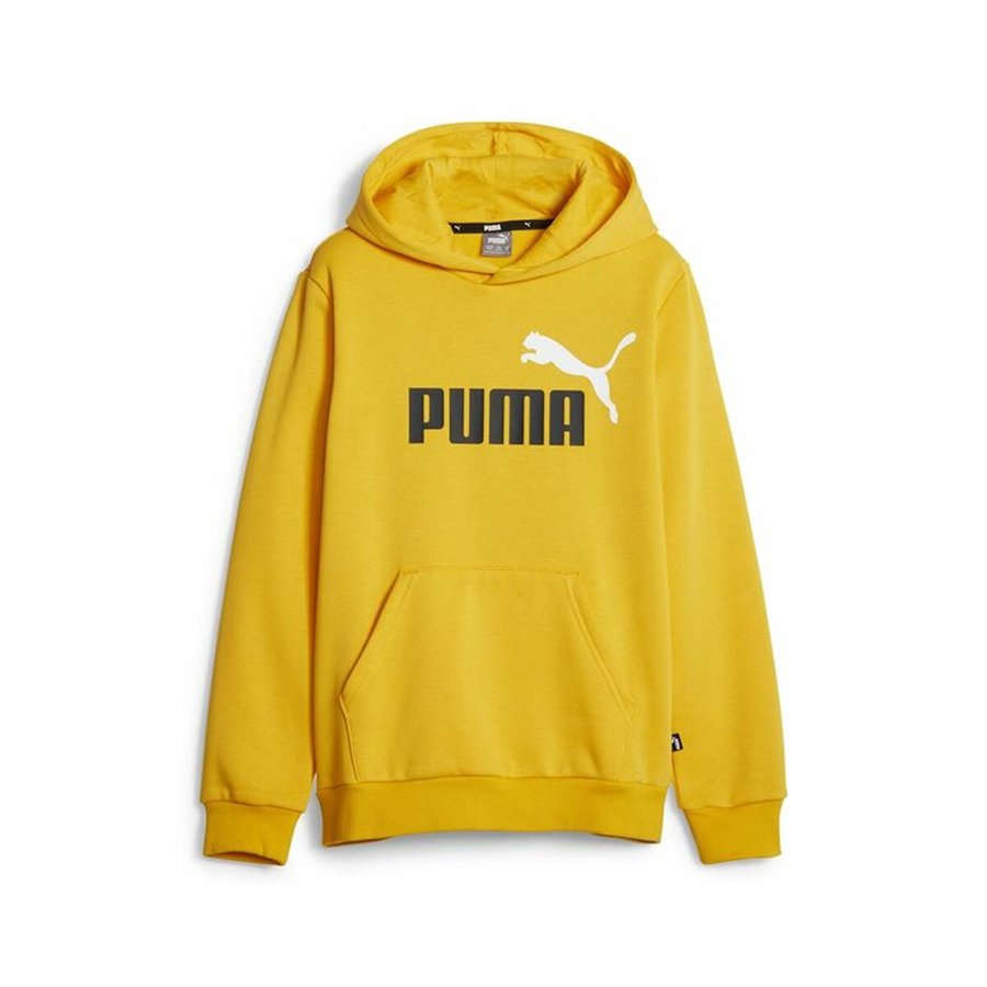 Puma 儿童运动服 Ess+ 2 Col 大徽标黄色