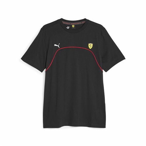 T-shirt med kortärm Herr Puma Ferrari Race Svart