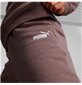 Nederdel träningsoverall för vuxna Puma Ess+ Embroidery High-Waist Brun Kvinna