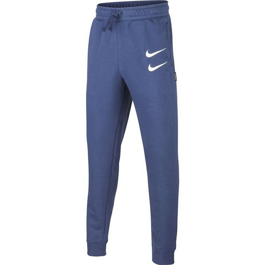 Nederdel träningsoverall för barn Nike Swoosh Mörkblå