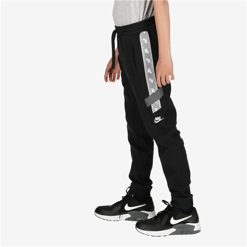 Nederdel träningsoverall för barn Nike NSW ELEVATED TRIM FLC PANT DD8703 010