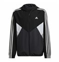 Sportjacka, Barn Adidas Coupe-Vent Colorblock Svart