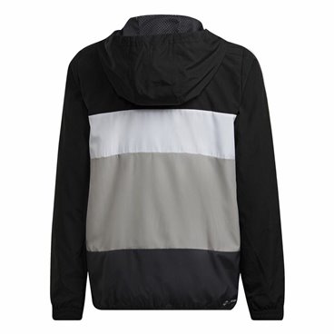 Sportjacka, Barn Adidas Coupe-Vent Colorblock Svart