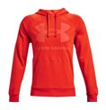 Tröja med huva Herr Under Armour Rival Fleece Big Logo Orange