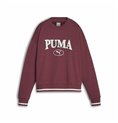 Tröja utan huva Dam Puma Squad Crew Fl Mörkröd