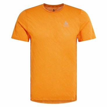 T-shirt med kortärm Unisex Odlo Zeroweight Enginee Orange