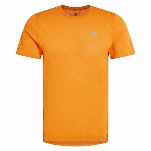 T-shirt med kortärm Unisex Odlo Zeroweight Enginee Orange