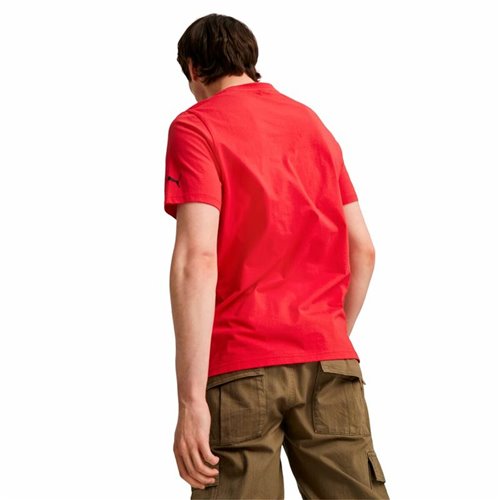 T-shirt med kortärm Herr Puma Ferrari Race Tonal B Röd