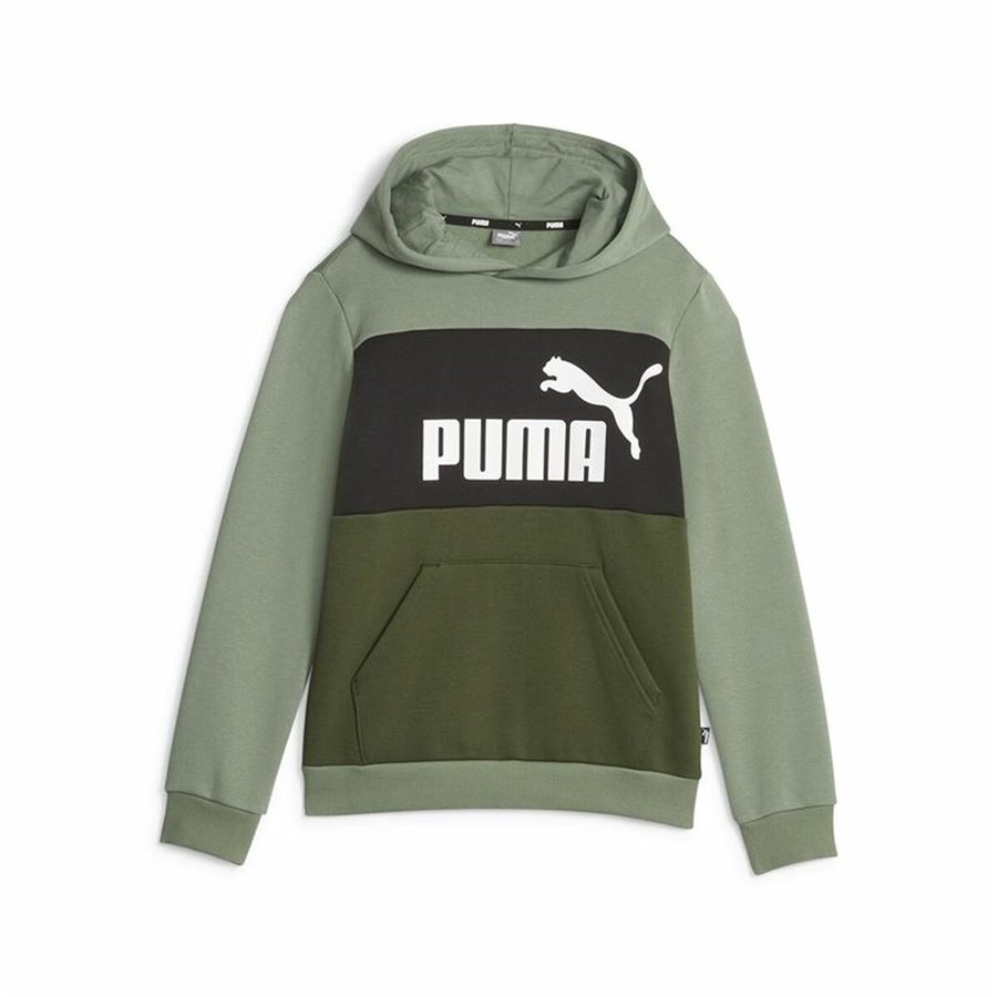 Puma 儿童运动服 Ess Block Fl 绿色