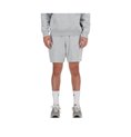 New Balance 男士运动短裤 ESSENTIALS FRENCH TERY SHORT 7 MS41520 灰色