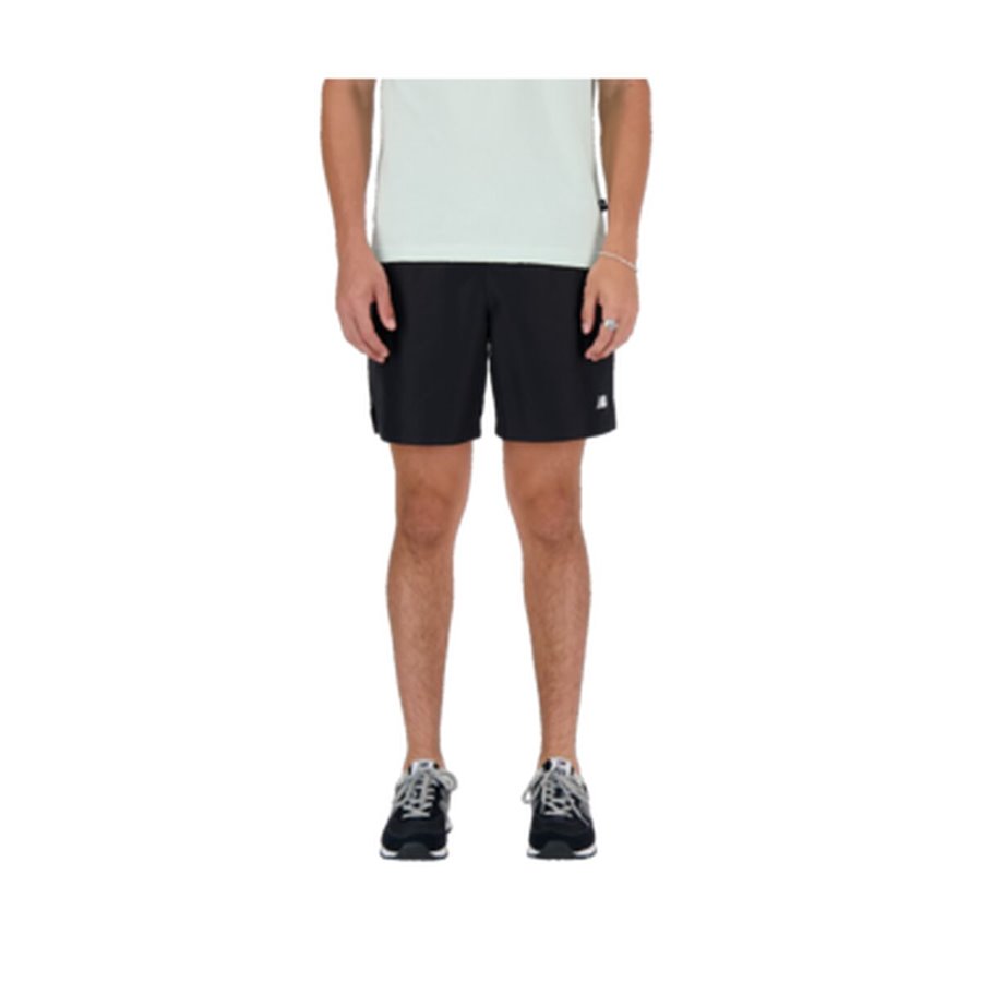 New Balance 男士运动短裤 ESSENTIALS SHORT 7 MS41501 黑色