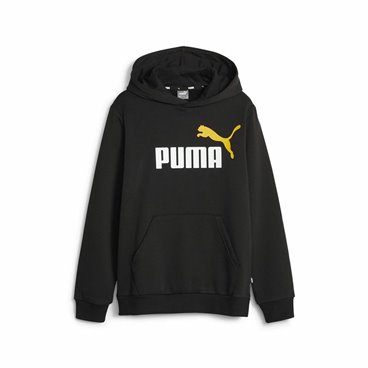 Puma 儿童运动服 Ess+ 2 Col Big Logo 黑色