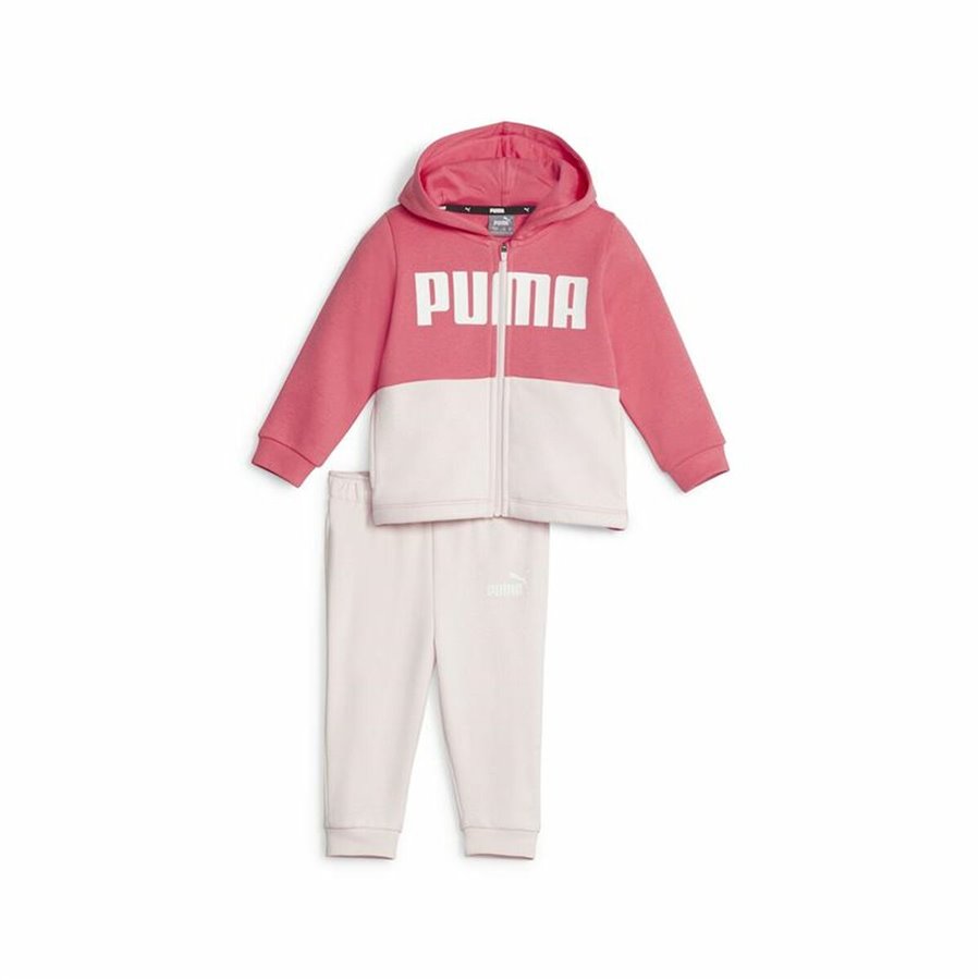 Puma 运动服，儿童迷你猫拼色运动服