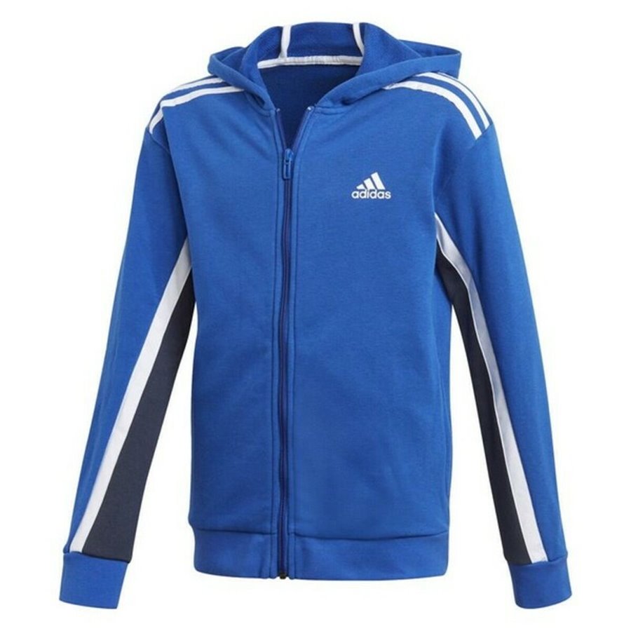 Tröja med huva Unisex Adidas B BOLD FZ HD