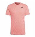 T-shirt med kortärm Herr Adidas Freelift Rosa