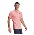 T-shirt med kortärm Herr Adidas Freelift Rosa