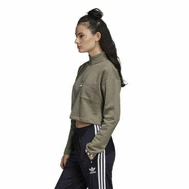 Tröja med huva Dam Adidas Originals Cropped