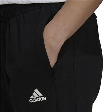 Långa träningsbyxor Adidas Essentials Kvinna Svart