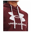 Under Armour 栗色 Rival 女式连帽羊毛衫