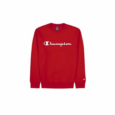 Tröja utan huva Herr Champion Crewneck Röd