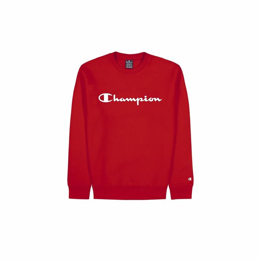 Tröja utan huva Herr Champion Crewneck Röd