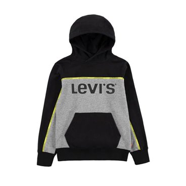 Tröja med huva Unisex Levi's PULL OVER HOODY 9EB915 Grå