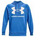 Tröja med huva Herr Under Armour Rival Big Logo Blå