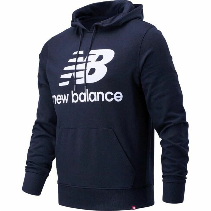 New Balance 连帽卫衣 男款 MT91548 深蓝色