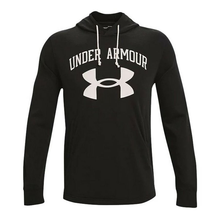 Under Armour 黑色 Rival Terry 男士连帽运动衫