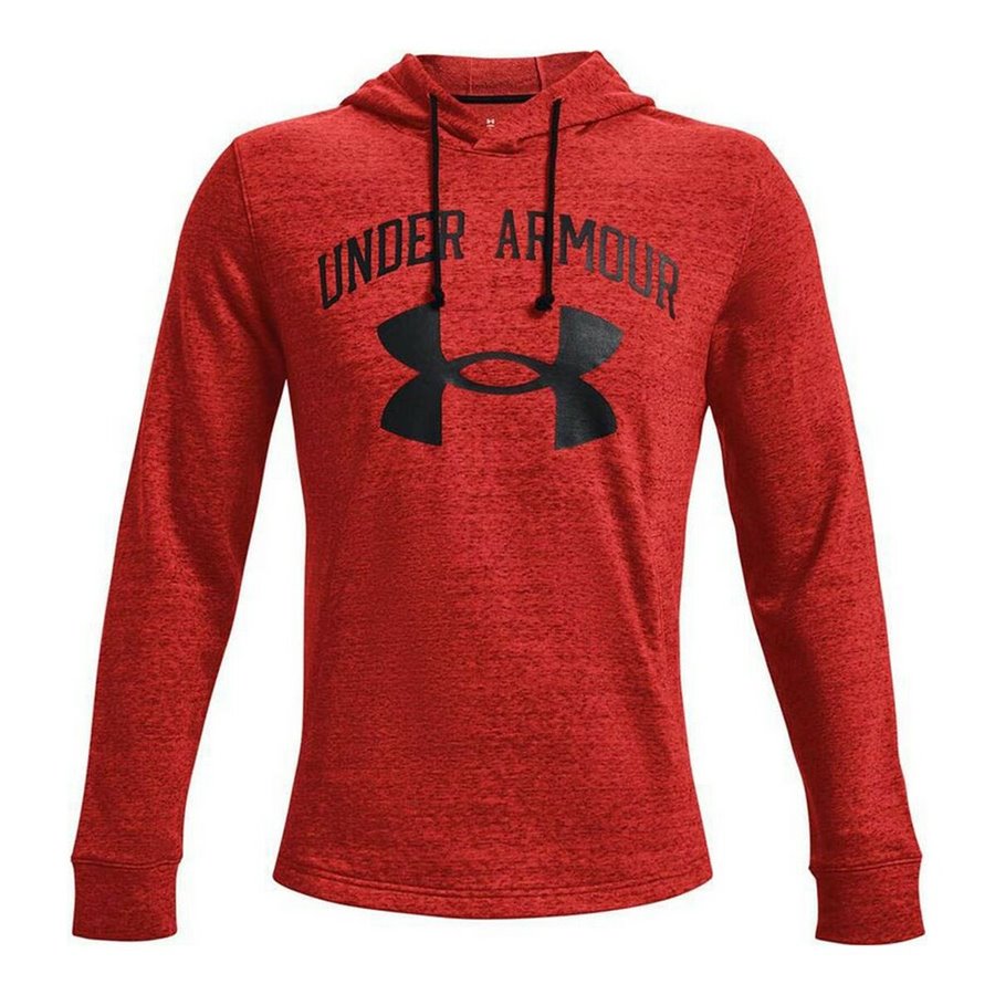 Under Armour 红色 Rival Terry 男士连帽运动衫