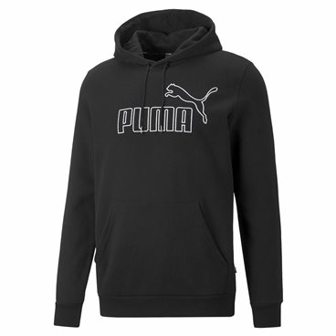 Puma 连帽运动衫 男士基本款 黑色