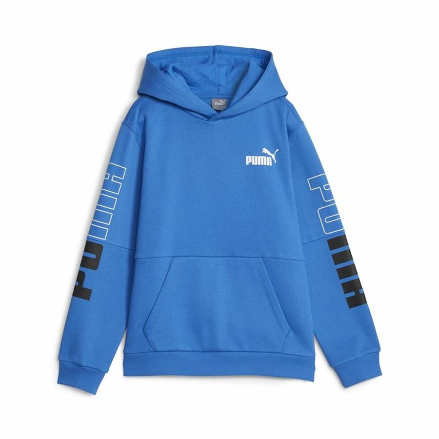 Träningsoverall barn Puma Power Colorblock Blå