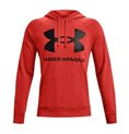 Tröja med huva Herr Under Armour Fleece Rival Röd