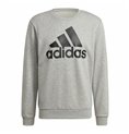 Tröja utan huva Herr Adidas Essential Big Logo Grå