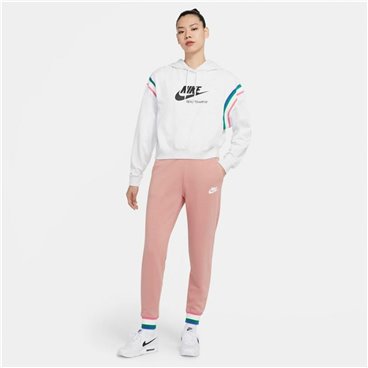 Långa träningsbyxor Nike Kvinna Rosa