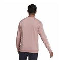 Tröja utan huva Herr Adidas Essentials French Terry 3 Stripes Rosa