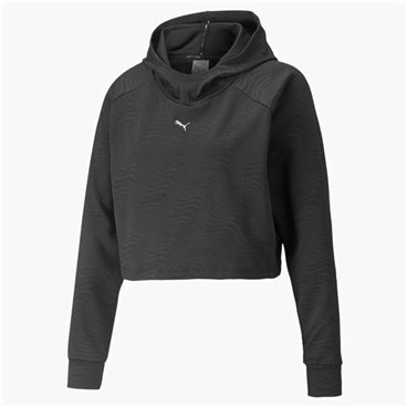 Tröja med huva Dam Puma Flawless Pullover W Svart