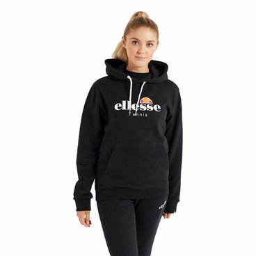 Ellesse 黑色连帽女式运动衫