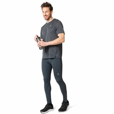 T-shirt med kortärm Unisex Odlo Zeroweight Enginee Mörkgrå